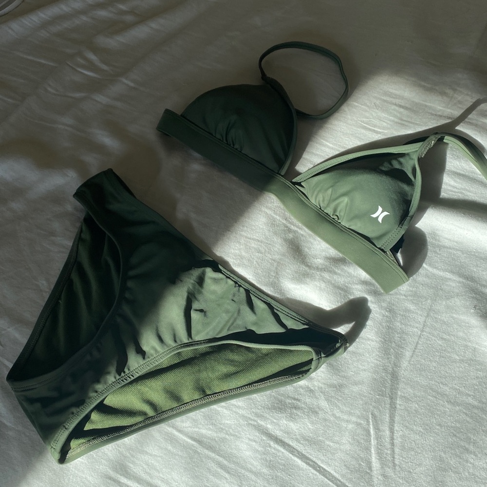 Green Hurley Bikini set